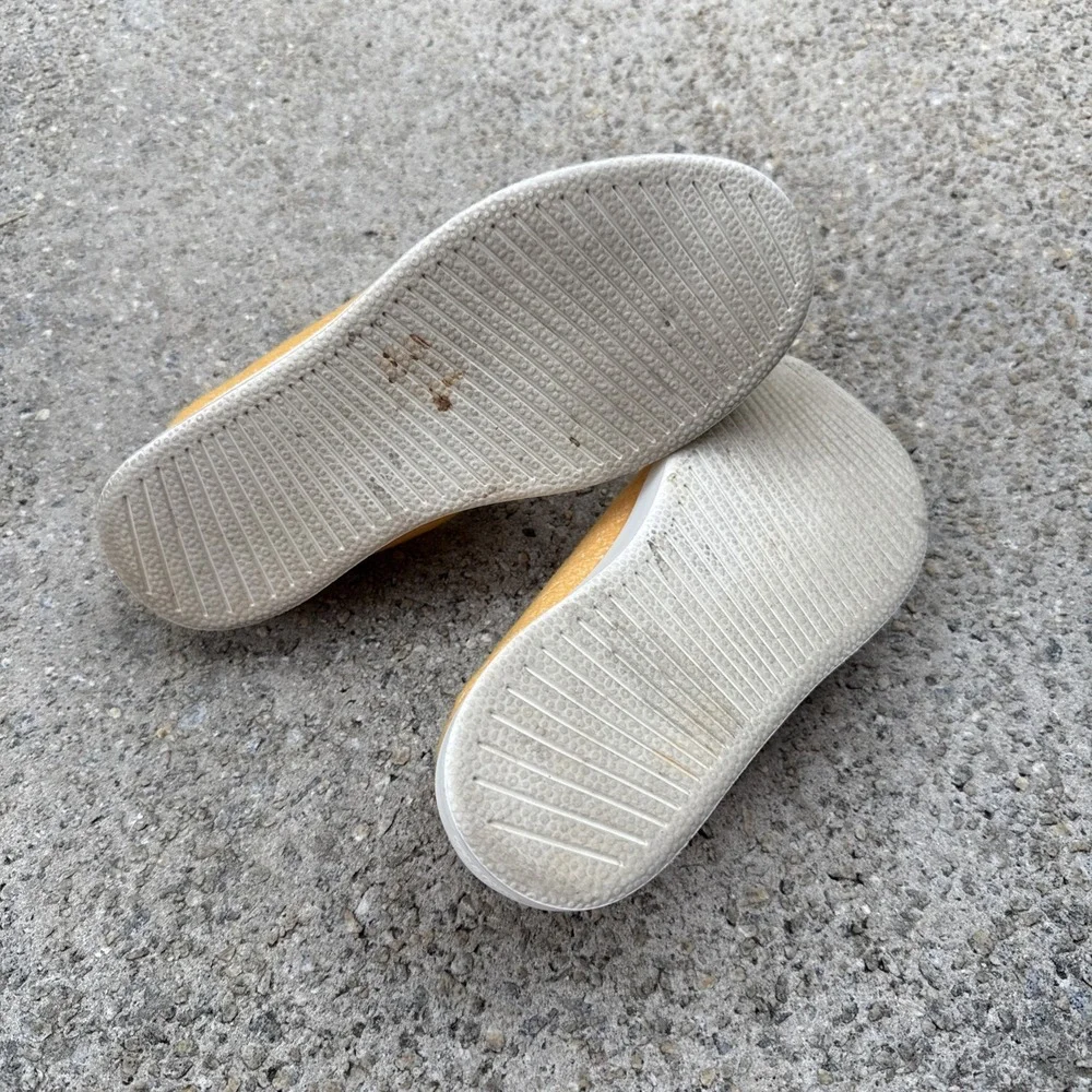 Allbirds Wool Loungers Womens Size 9 Yellow Casual Walking Slip On Shoes Loafers